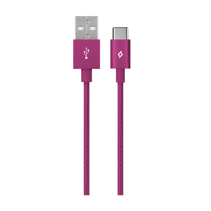 Кабел AlumiCable Type C 2.0 Charge/Data Cable - Ро...