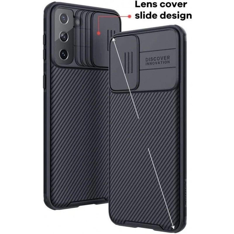 Гръб Nillkin Camshield pro за  Samsung S21 Plus - Черен