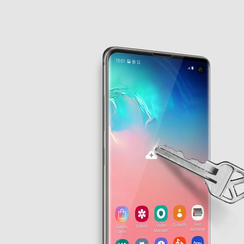 Стъклен протектор Nillkin за Samsung Galaxy S10 3D CP+ Max Прозрачен