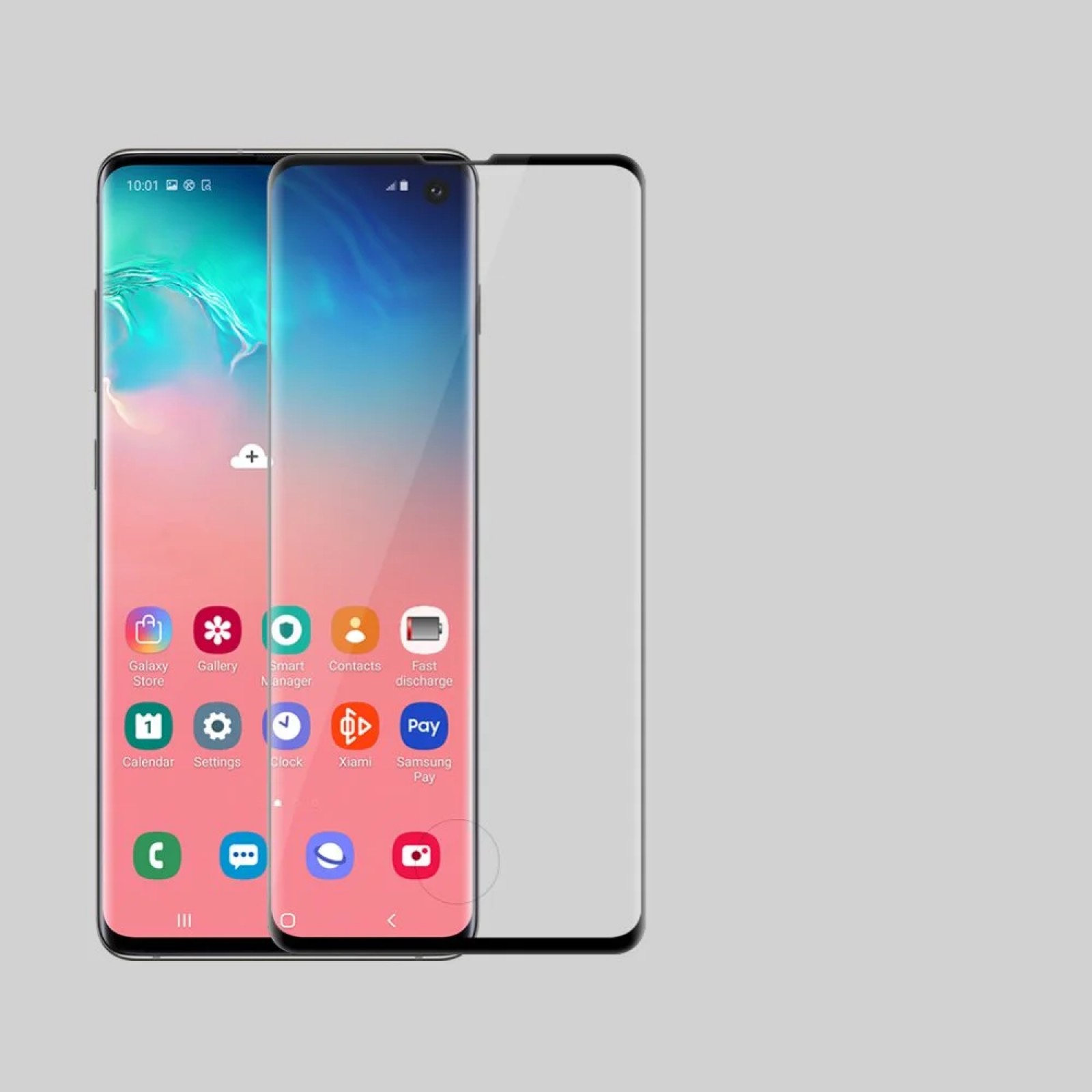 Стъклен протектор Nillkin за Samsung Galaxy S10 3D CP+ Max Прозрачен