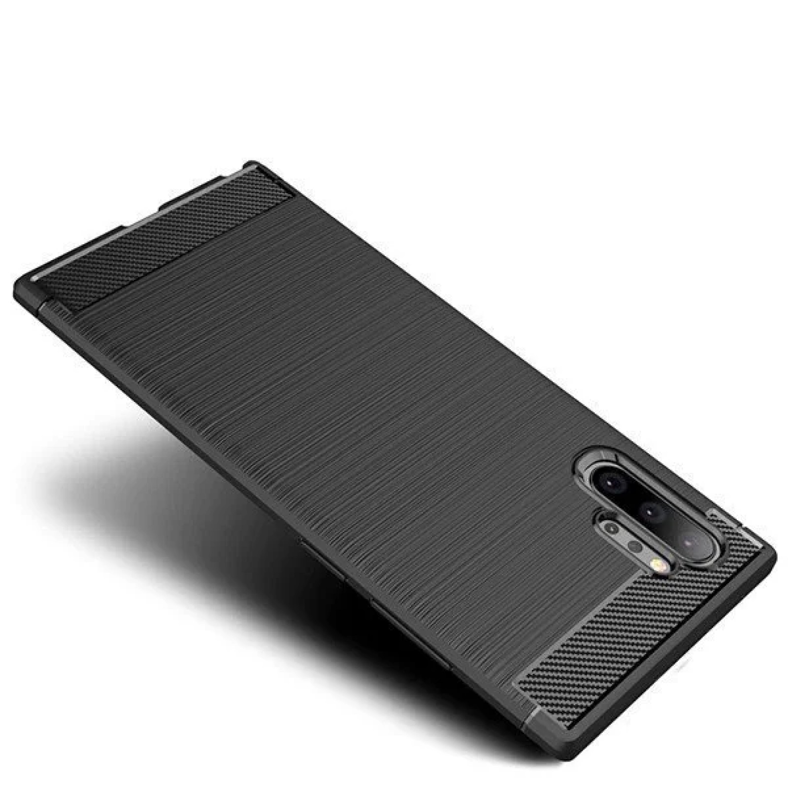 Гръб OEM Carbon  за Samsung Galaxy Note 10 Plus Черен
