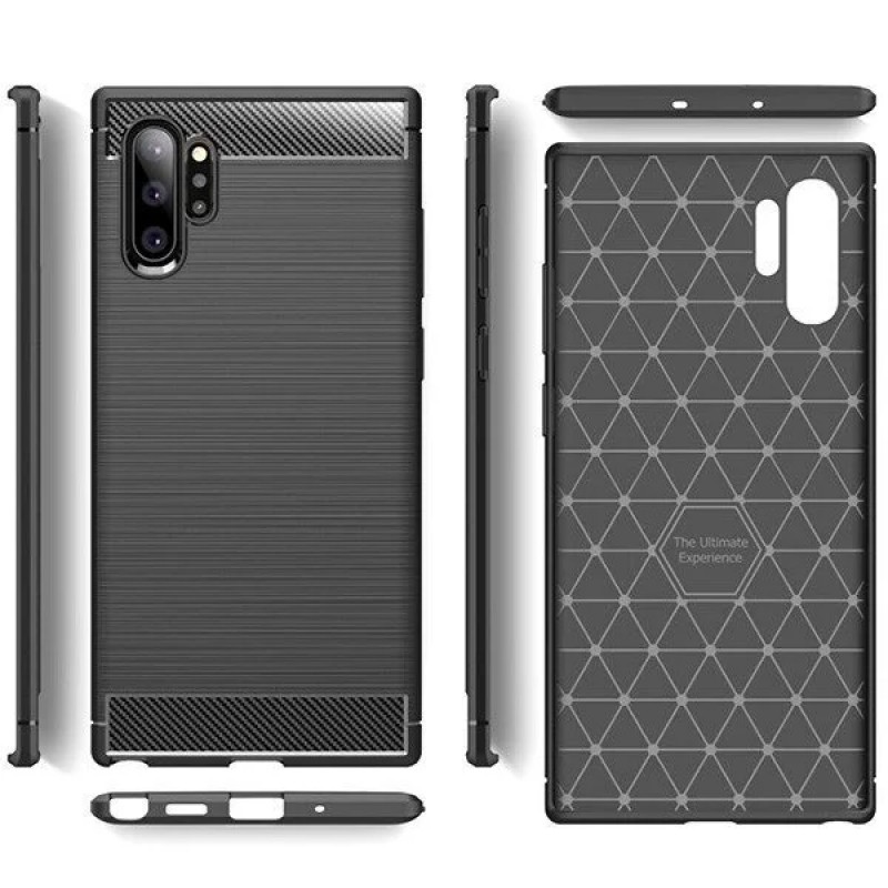 Гръб OEM Carbon  за Samsung Galaxy Note 10 Plus Черен