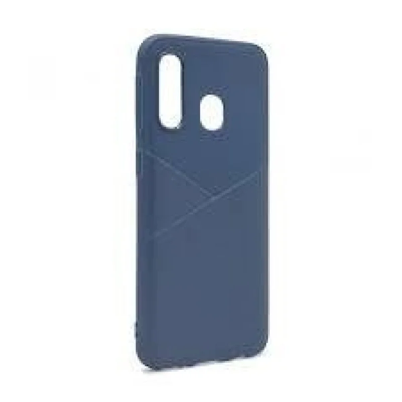 Гръб Teracell Leather за Samsung Galaxy A40 Син...