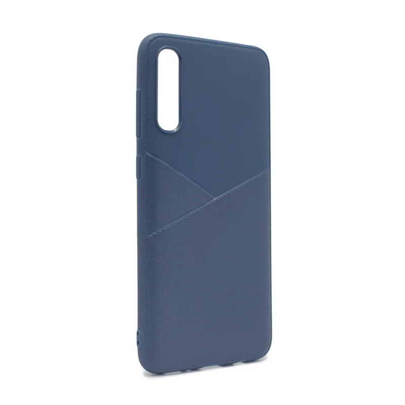 Гръб Teracell Leather за Samsung Galaxy A70 Син...
