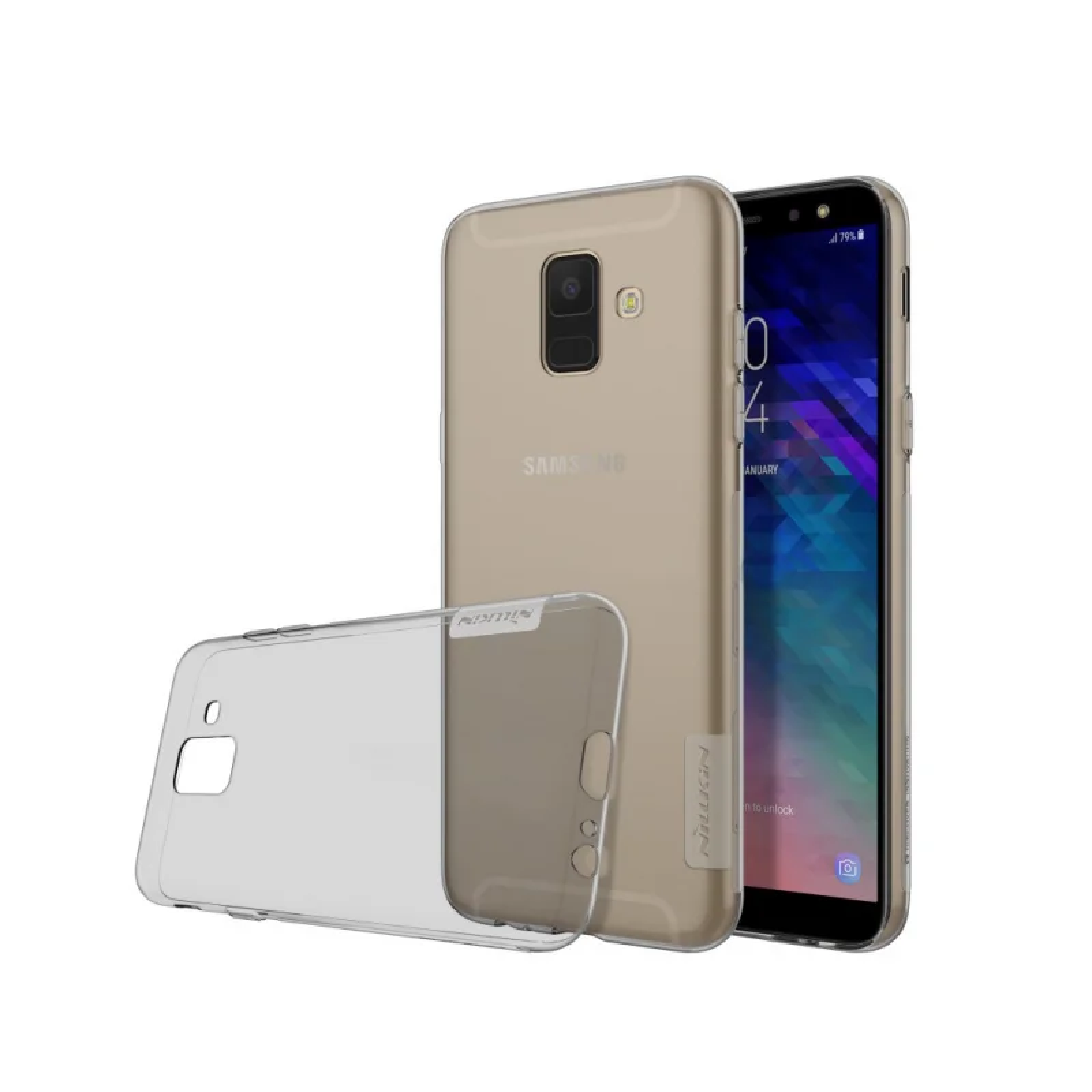 Гръб Nillkin Nature за Samsung Galaxy A6 (2018) Сив