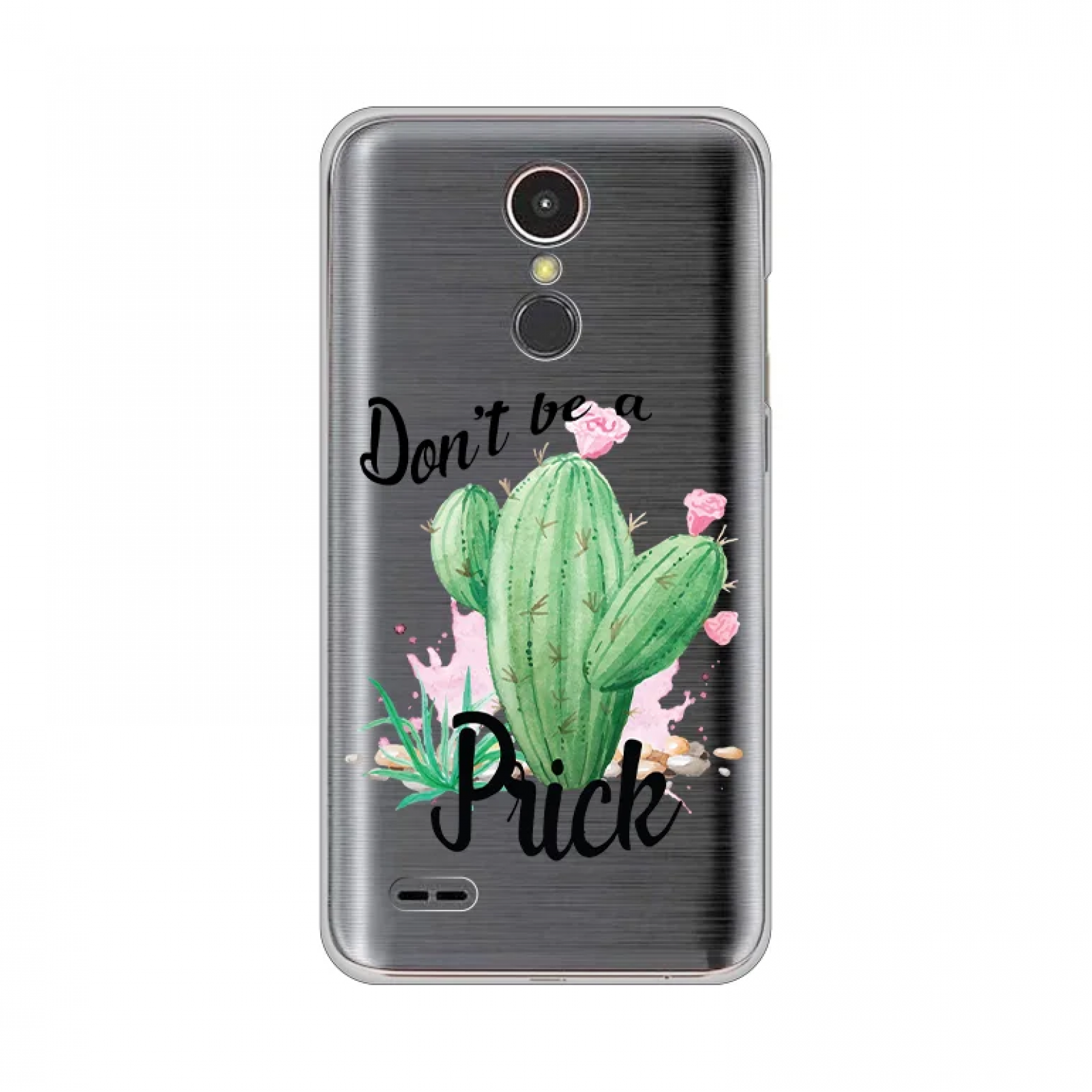 Гръб Teracell Print Skin за LG K10 Бял