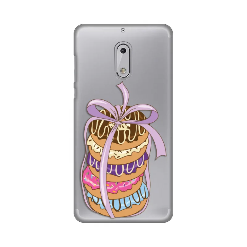 Гръб Teracell Print Skin за Nokia 6 (2018) Бял...