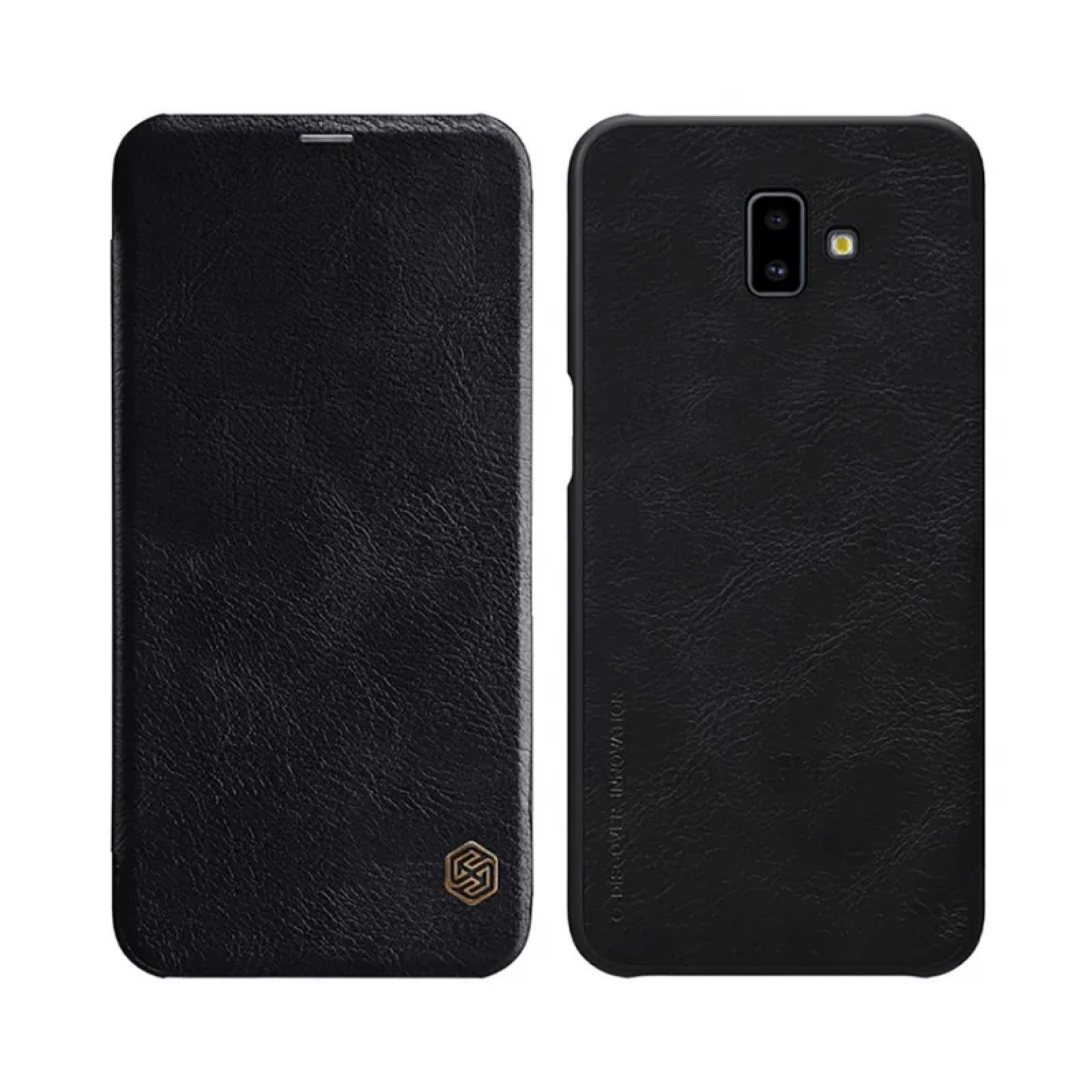Гръб Nillkin Qin за Samsung Galaxy J6 Plus Черен