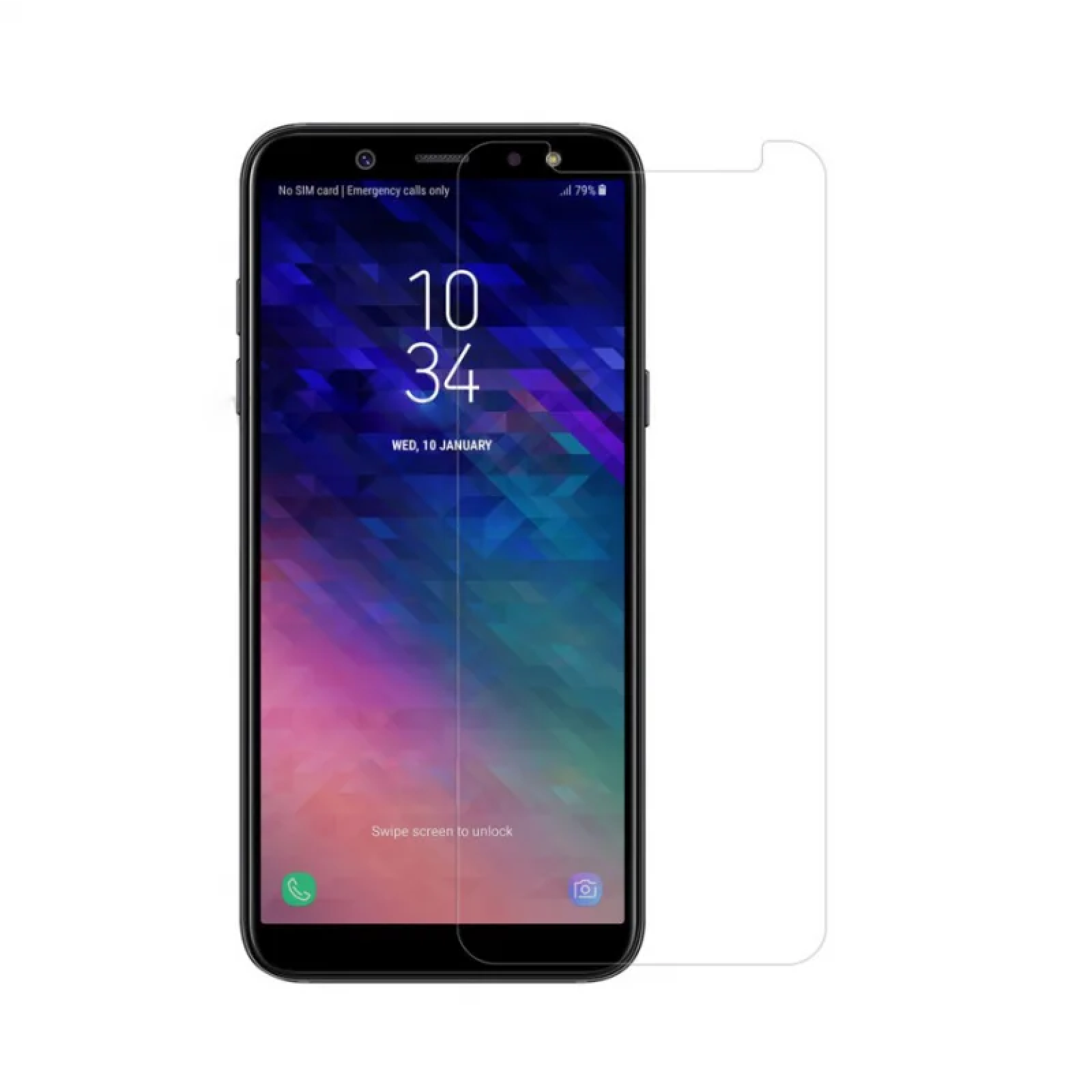 Стъклен протектор Teracell за Samsung Galaxy A6 (2018) H+ Прозрачен