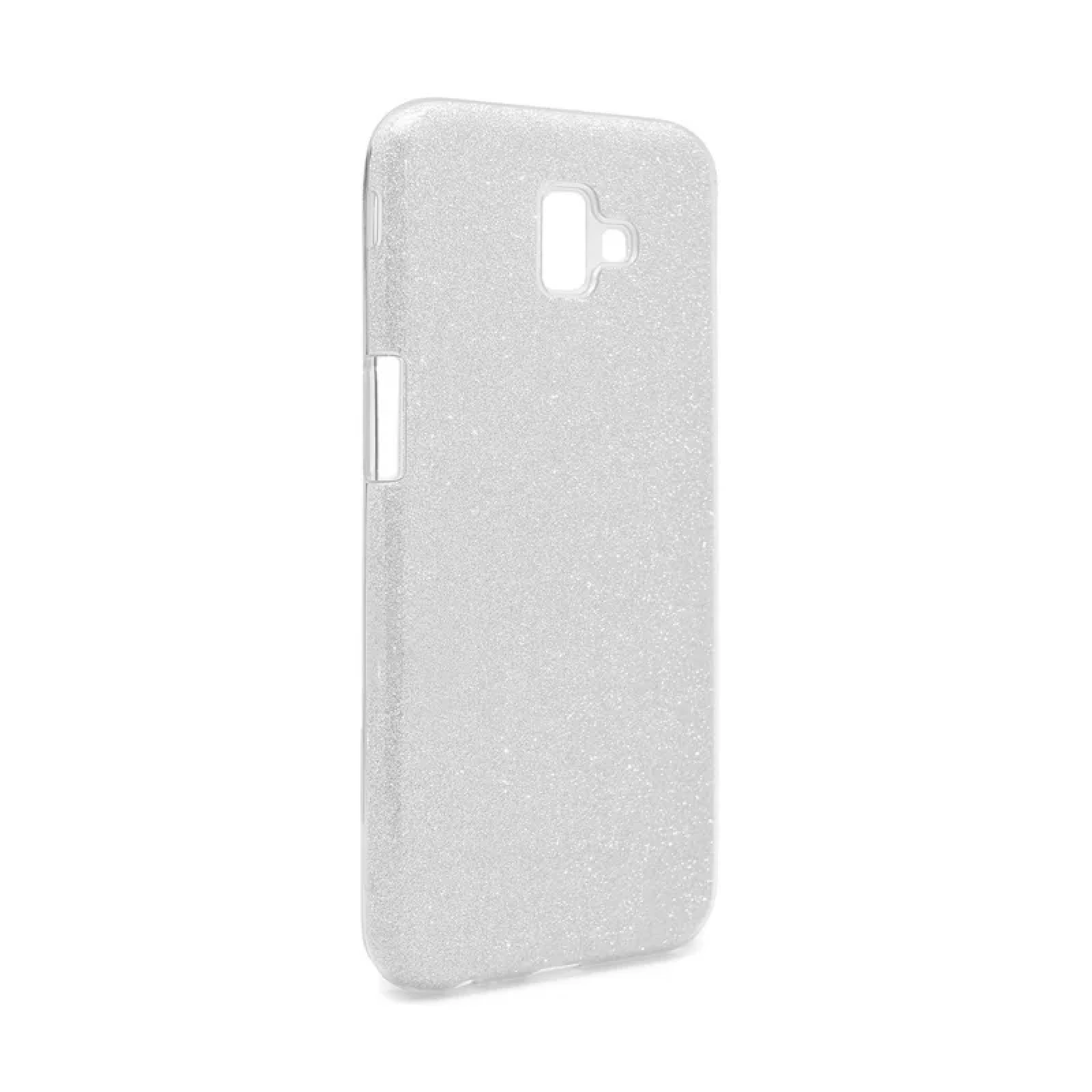 Гръб Teracell Crustal Dust за Samsung Galaxy J6 Plus Сребърен