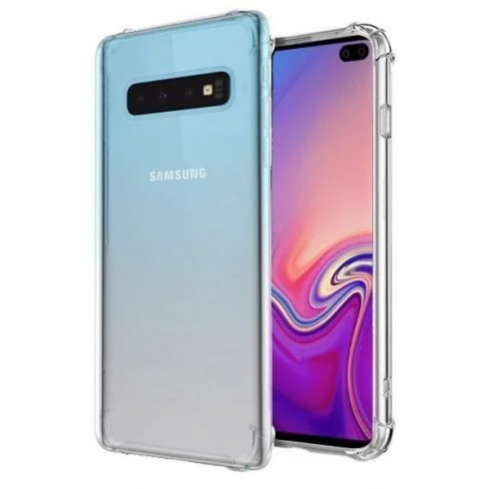 Гръб ANTI SHOCK 0,5mm - Samsung G973 GALAXY S10 Прозрачен