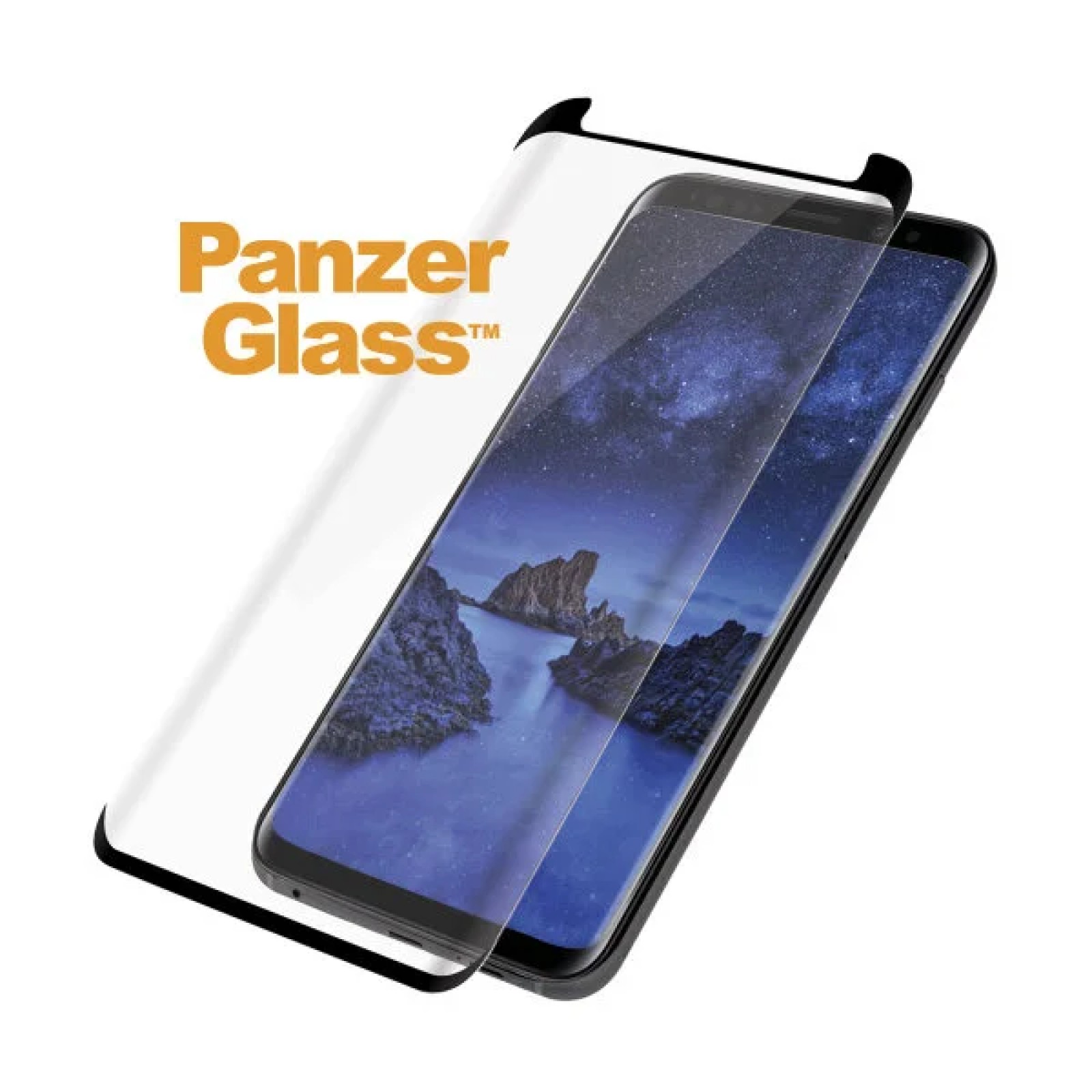 Стъклен протектор PanzerGlass за Samsung Galaxy S9 Case Friendly Privacy Черен/Прозрачен