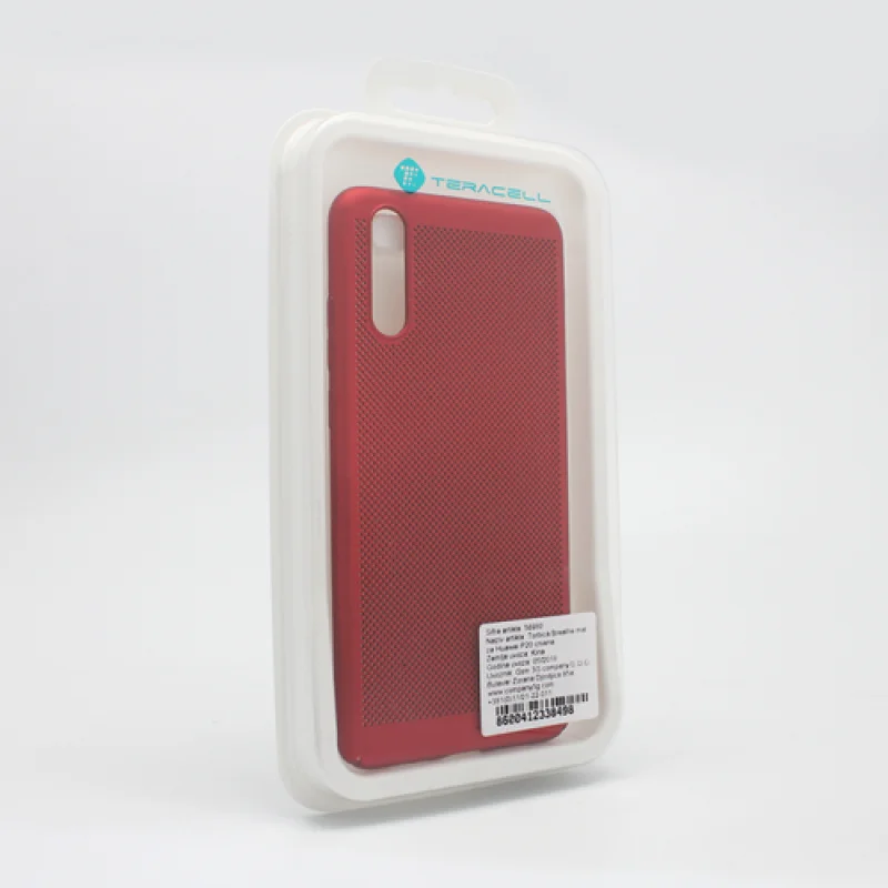 Гръб Teracell  за Huawei/ Honor P20 Червен...