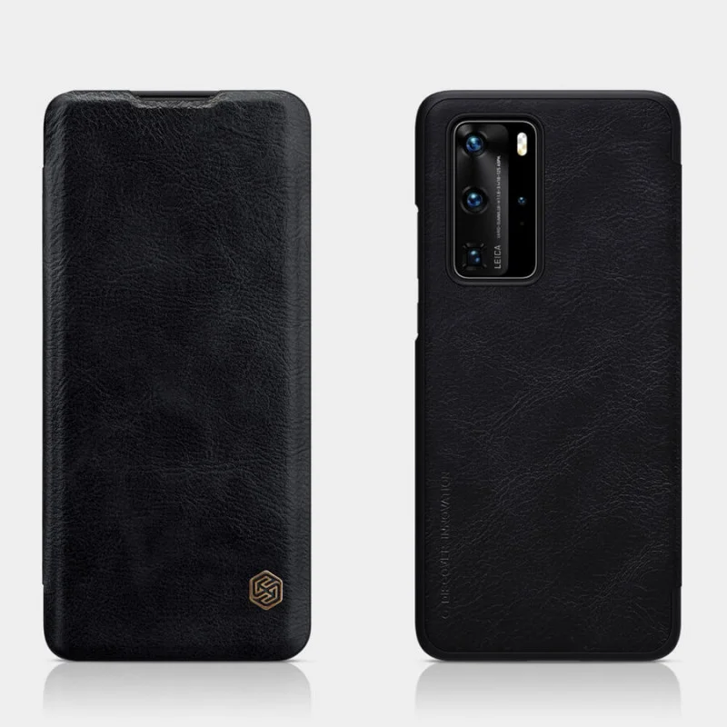 Гръб Nillkin Qin за Huawei/ Honor P40 Pro Черен...