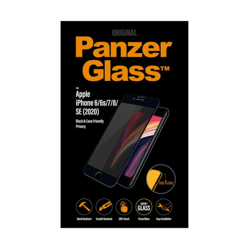 Стъклен протектор Apple iPhone SE2020//6s/7/8 Panz...