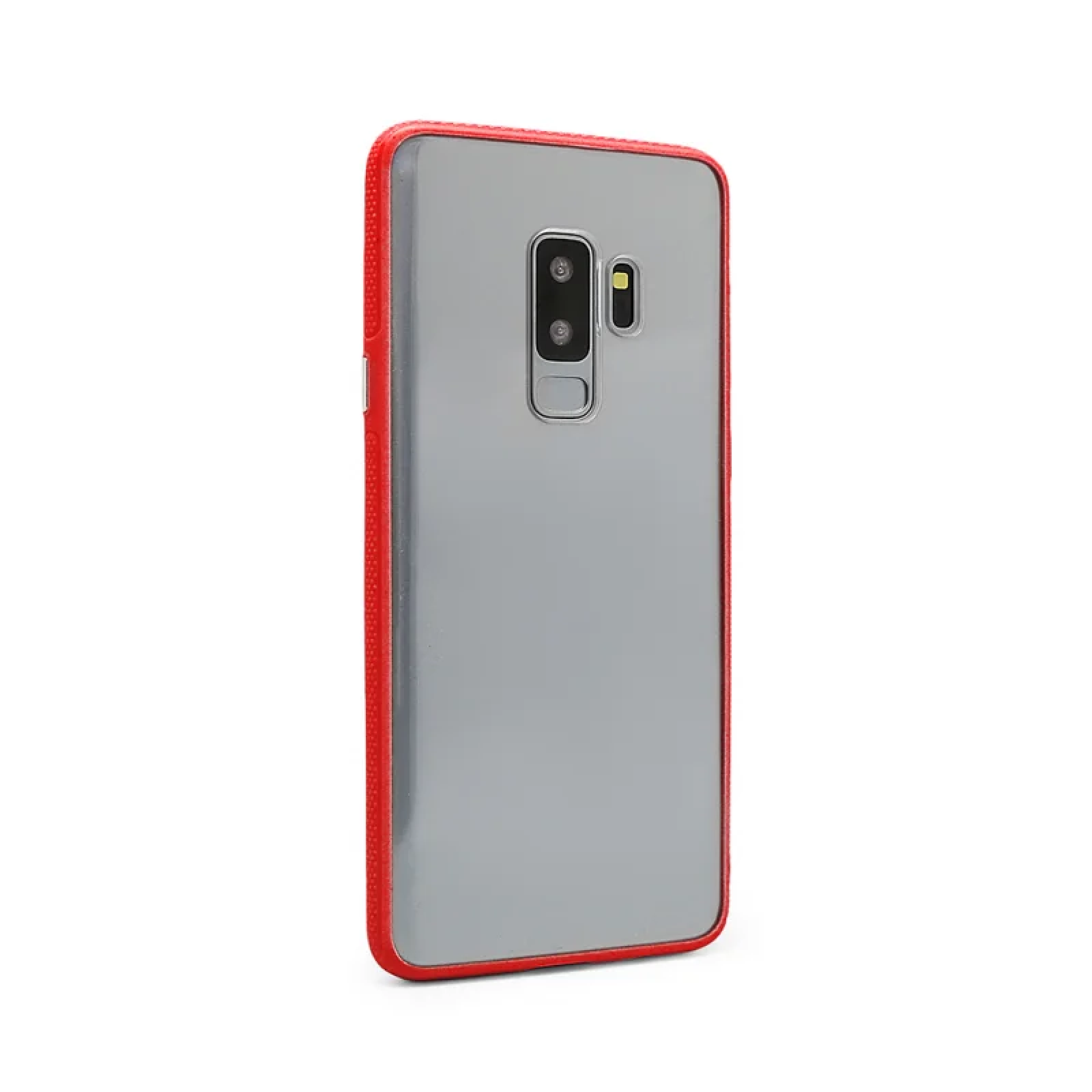 Гръб Teracell Clear Cover за Samsung Galaxy S9 Plus Червен