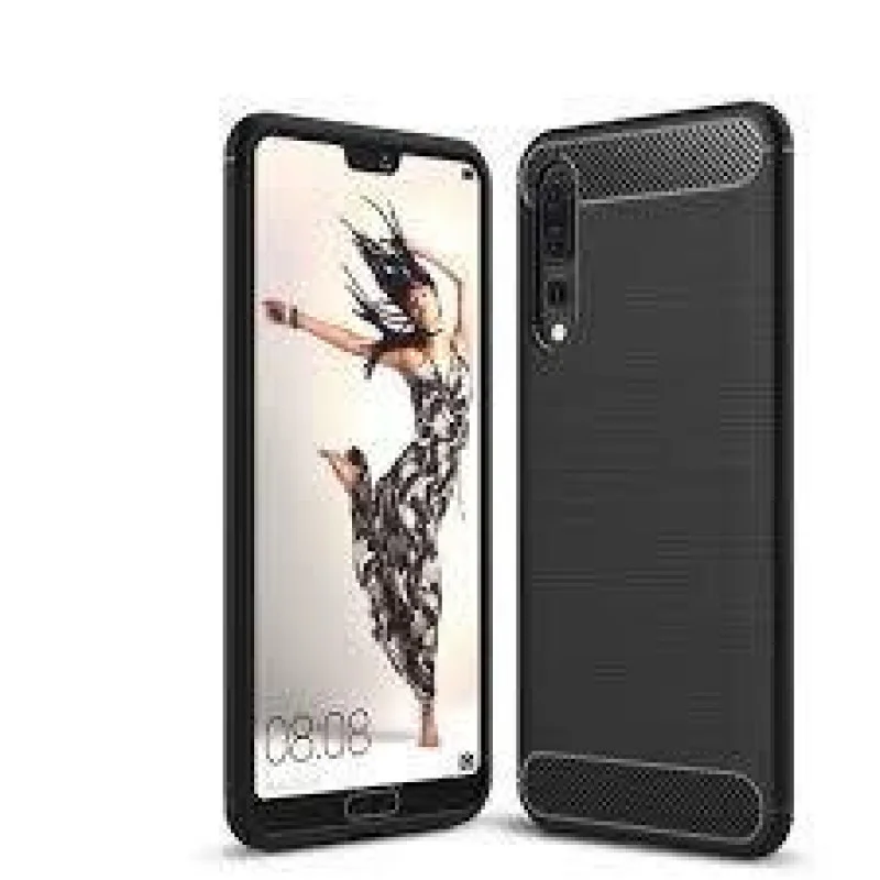 Гръб Forcell Carbon  за Huawei/ Honor P20 Pro Чере...