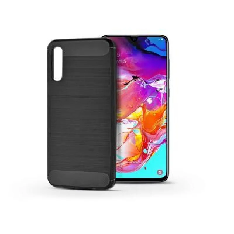 Гръб Forcell Carbon  за Samsung Galaxy A70 Черен...