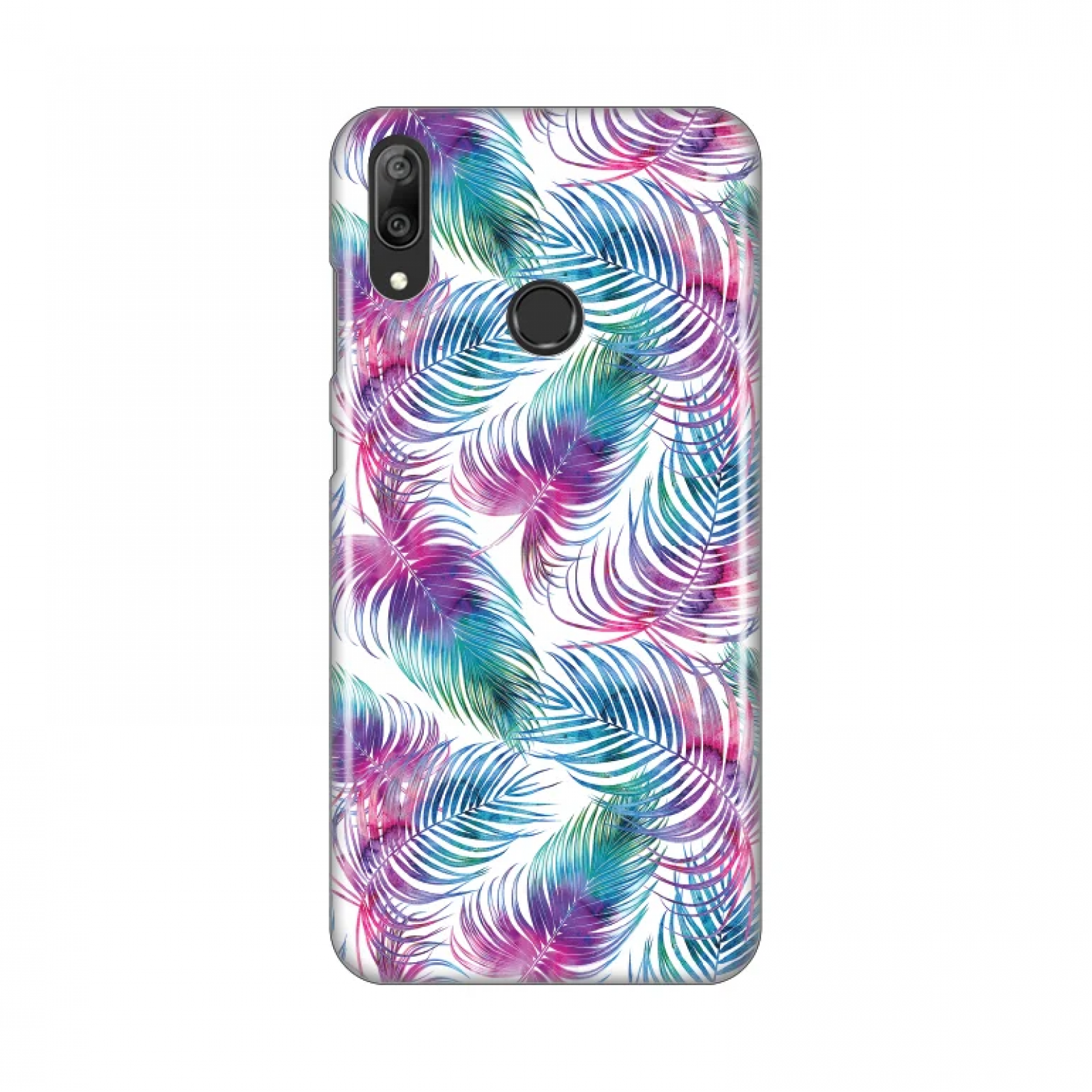 Гръб Teracell Print за Huawei/ Honor Y7 (2019) Бял