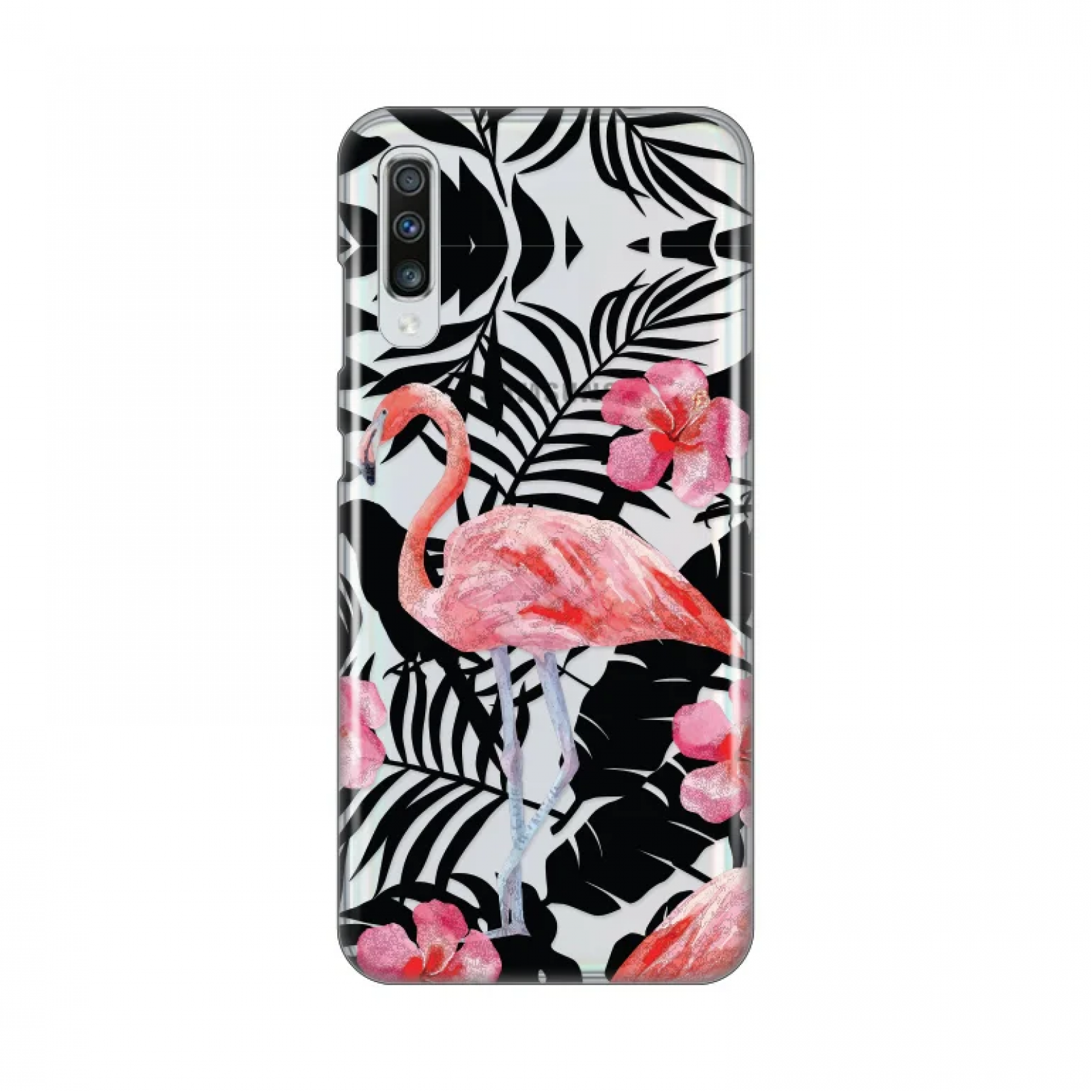 Гръб Teracell Print Skin за Samsung Galaxy A70 Розов
