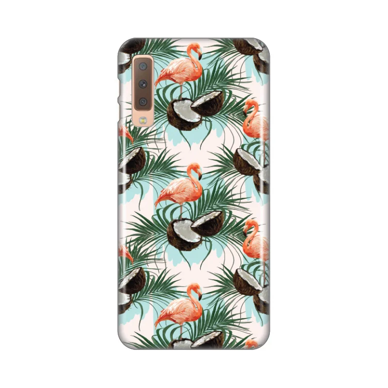 Гръб Teracell Print за Samsung Galaxy A7 (2018) Бя...