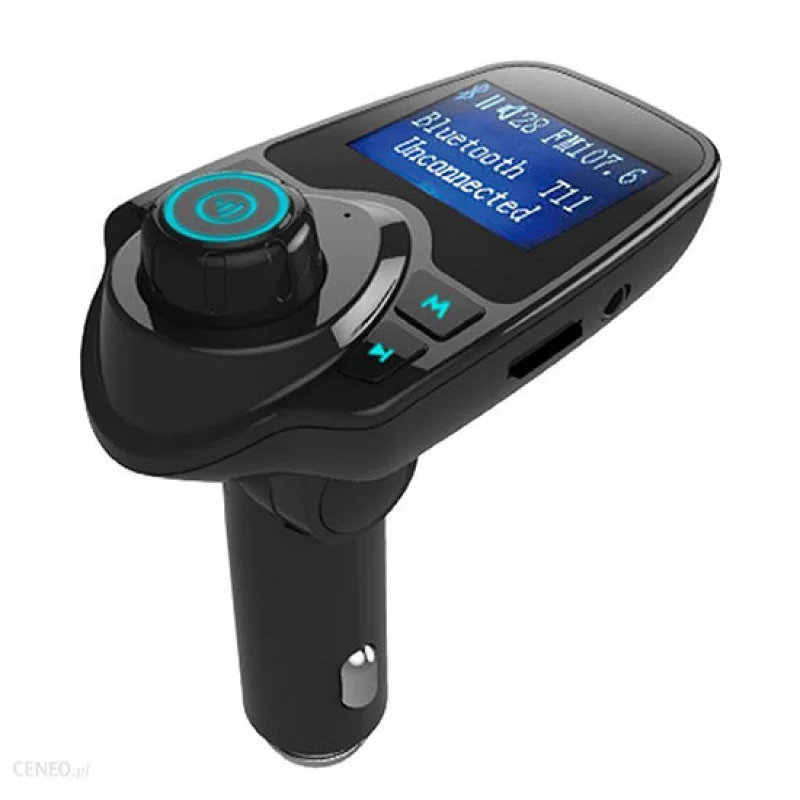 Трансмитер за автомобил TRANSMITER FM T-11 MP3, Bl...