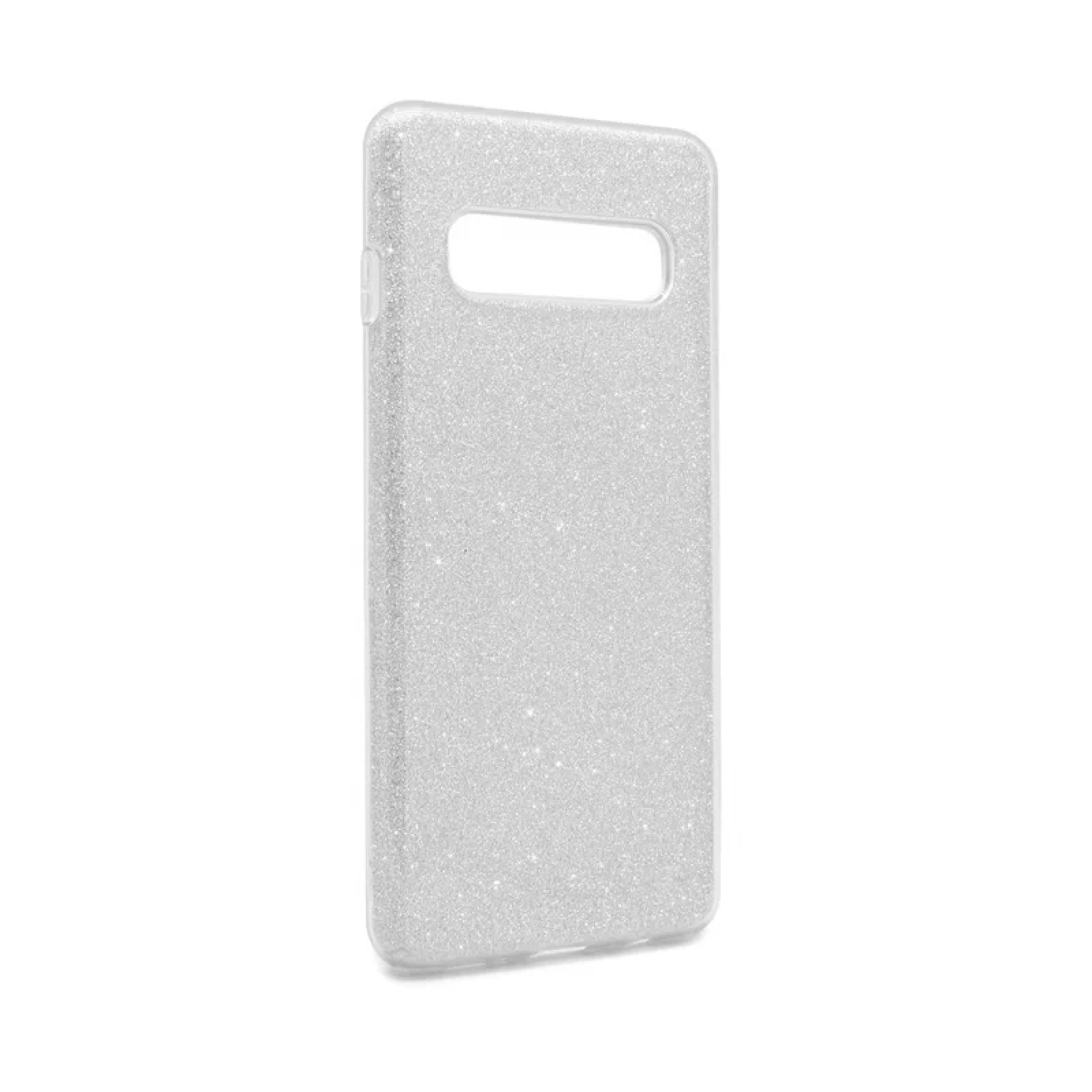 Гръб Teracell Crustal Dust за Samsung Galaxy S10 Сребърен