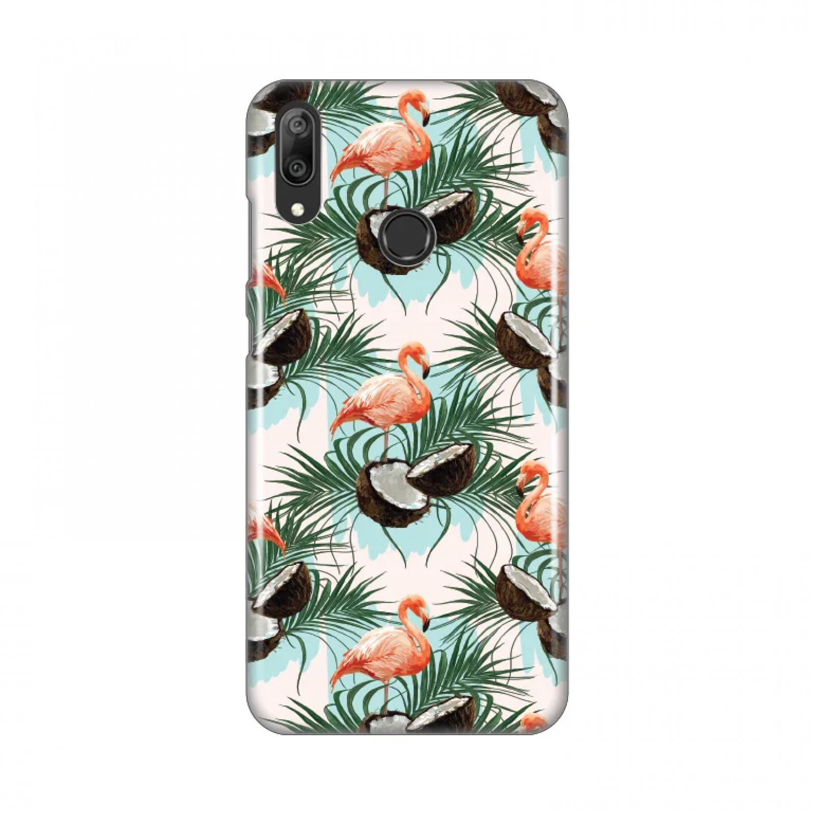 Гръб Teracell Print за Huawei/ Honor Y7 (2019) Бял