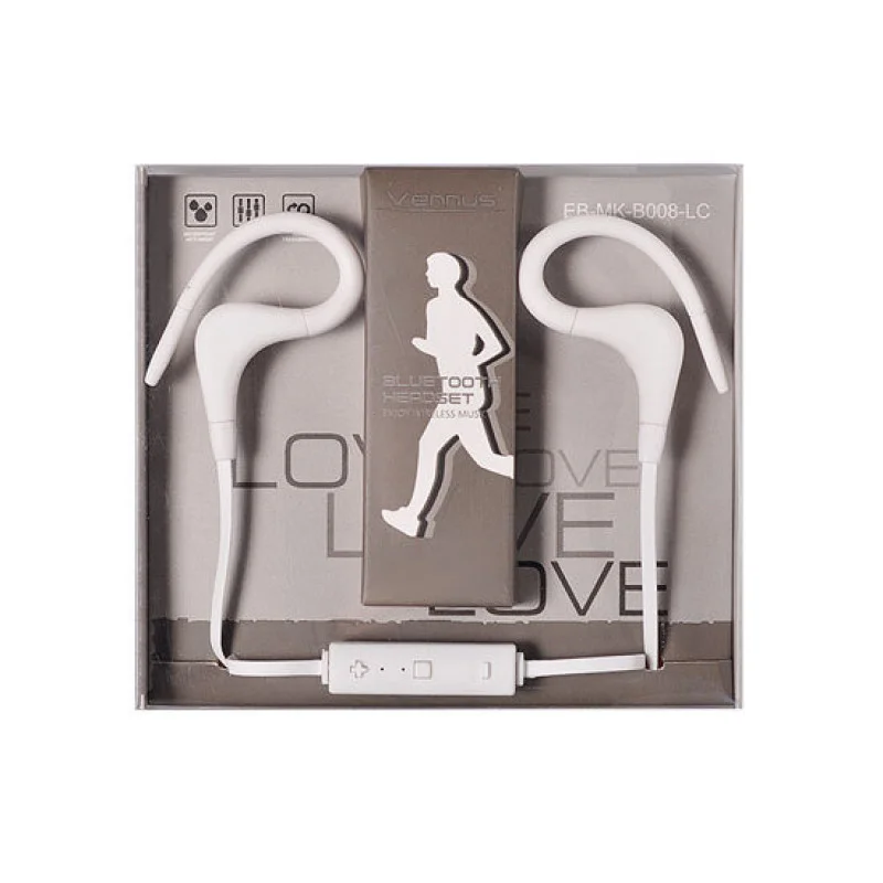 Bluetooth слушалки спортни VENNUS Earphones -  BT-...
