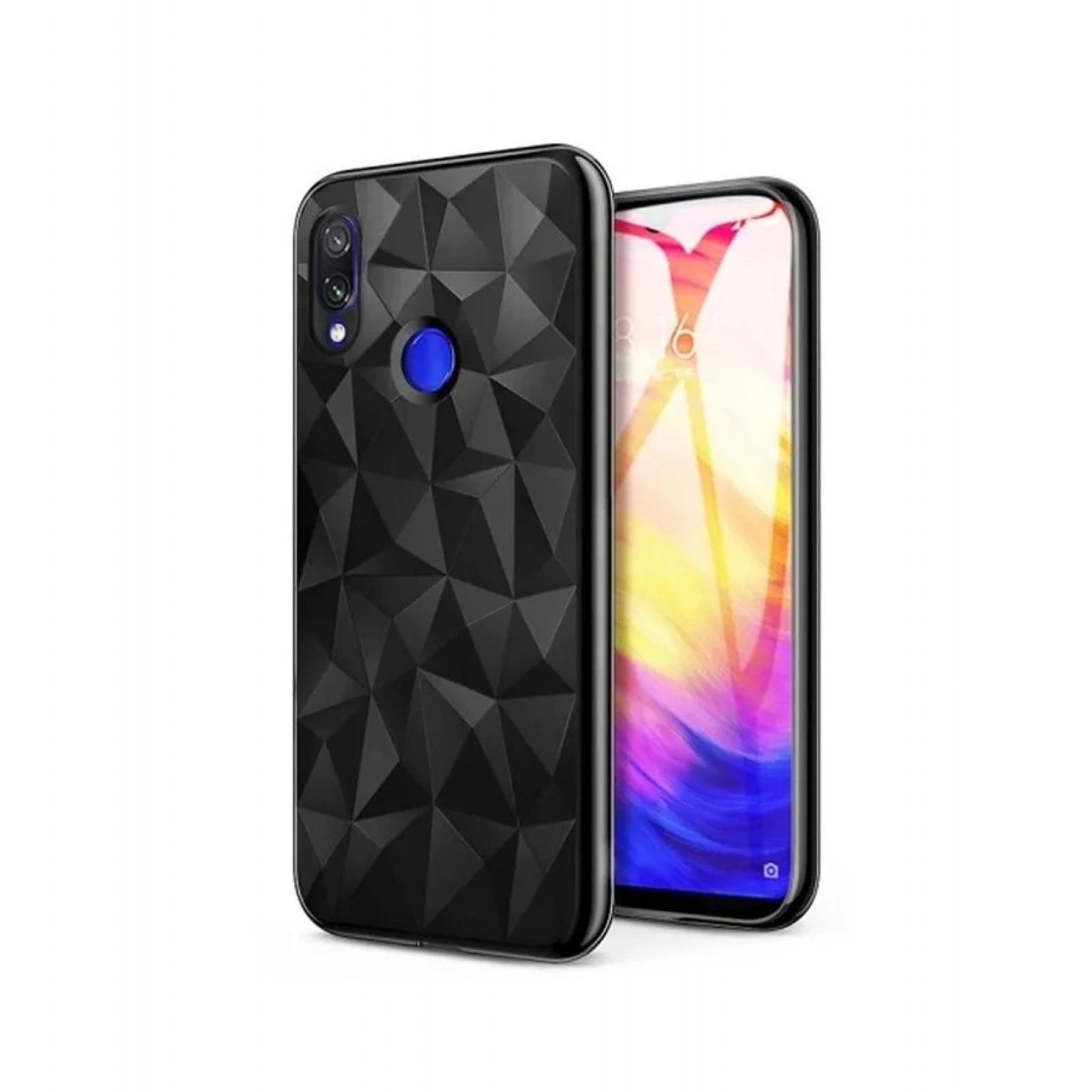 Гръб Forcell  за Xiaomi Redmi 7 Черен