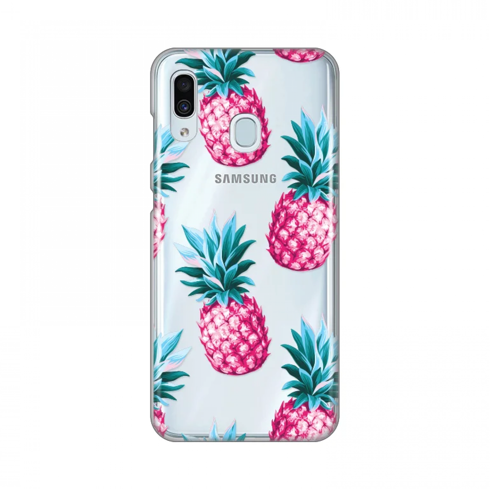 Гръб Teracell Print Skin за Samsung Galaxy A30 Розов
