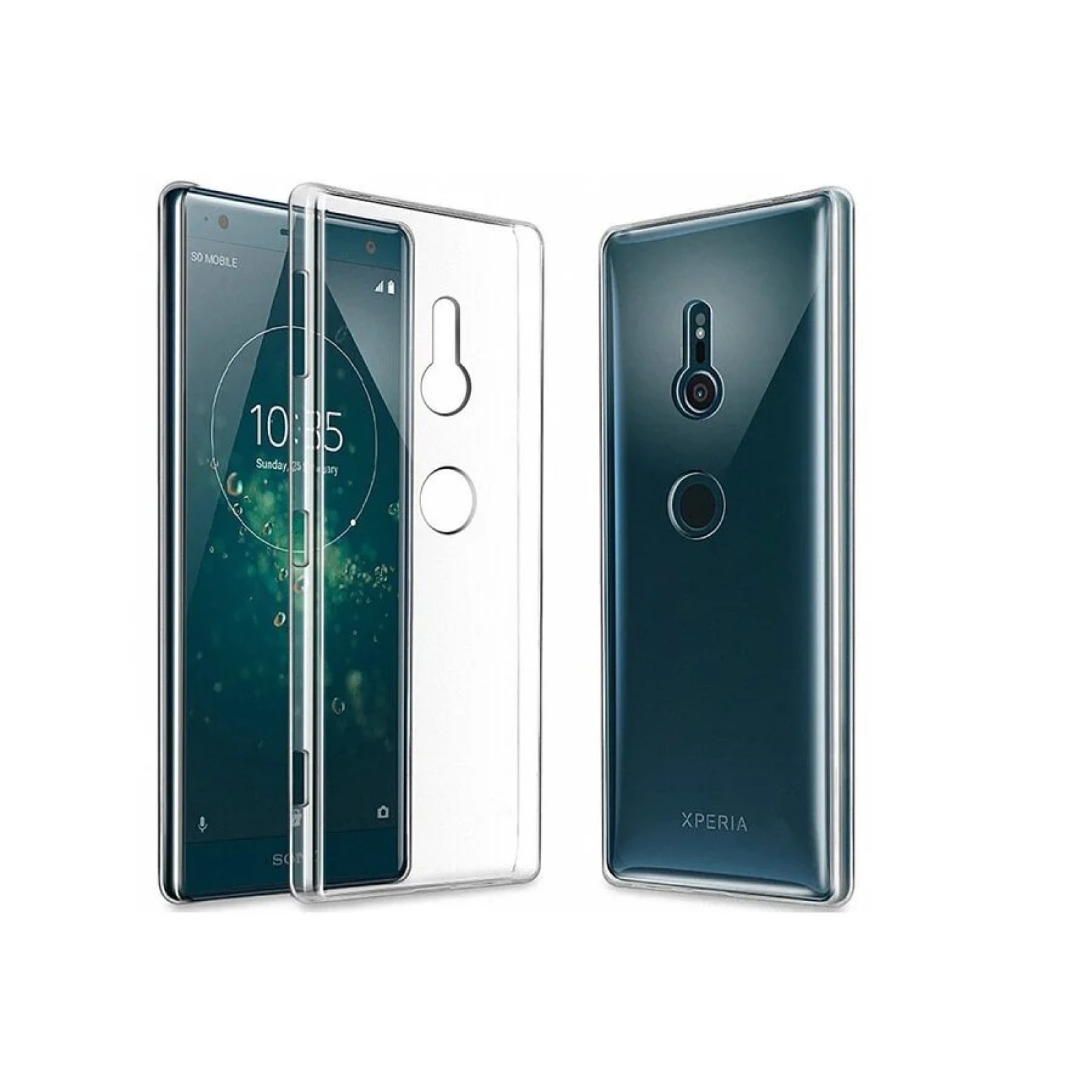 Гръб Teracell Ultra Slim за Sony XZ3 Прозрачен