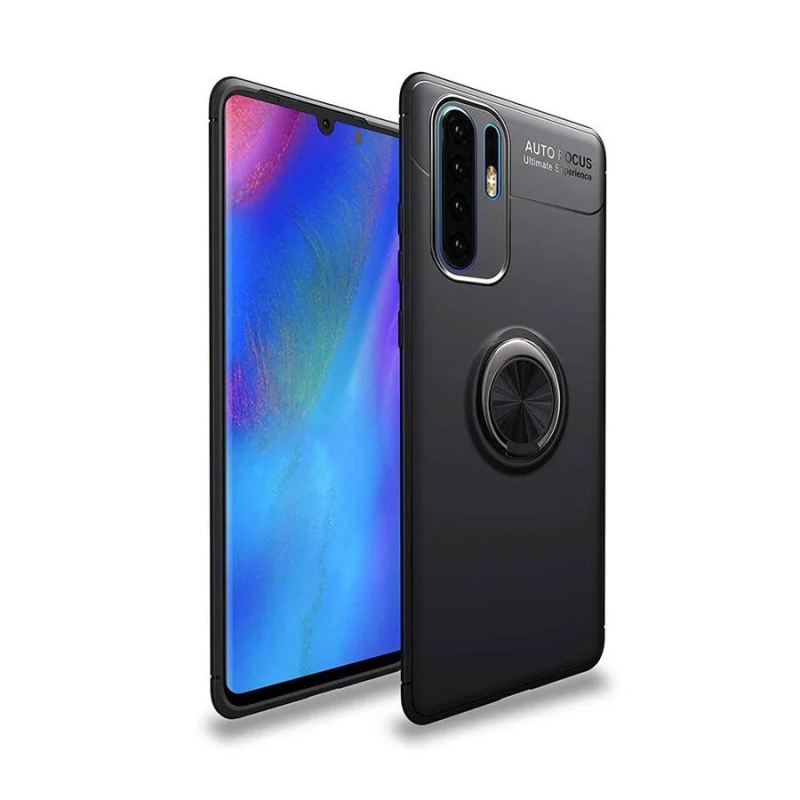 Гръб Forcell Ring Finger за Huawei/ Honor P30 Pro Черен