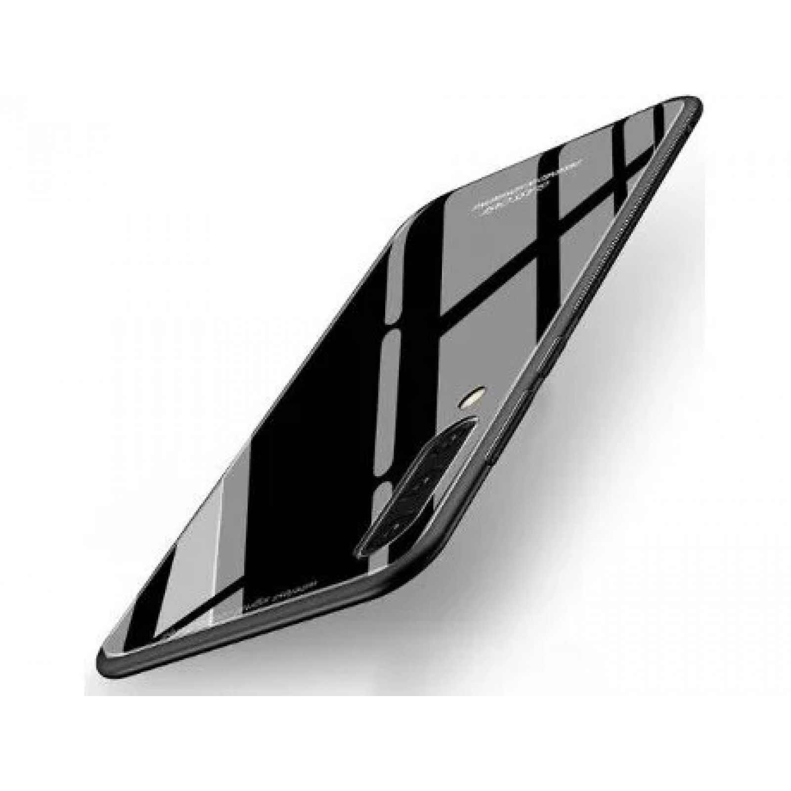 Гръб Teracell Glass Case за Samsung Galaxy A70 Черен