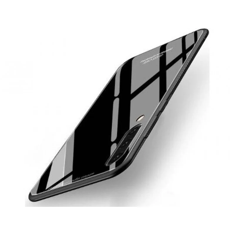 Гръб Teracell Glass Case за Samsung Galaxy A70 Чер...