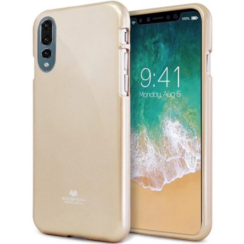 Гръб Mercury  за Huawei/ Honor P20 Pro Златен...