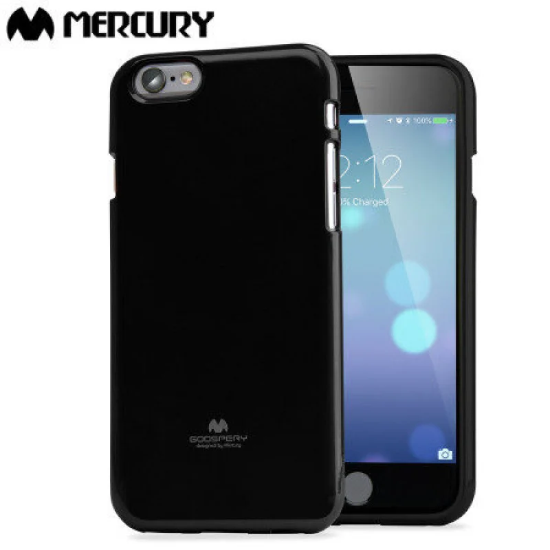 Гръб Mercury  за Apple iPhone 5/5S/SE Черен...