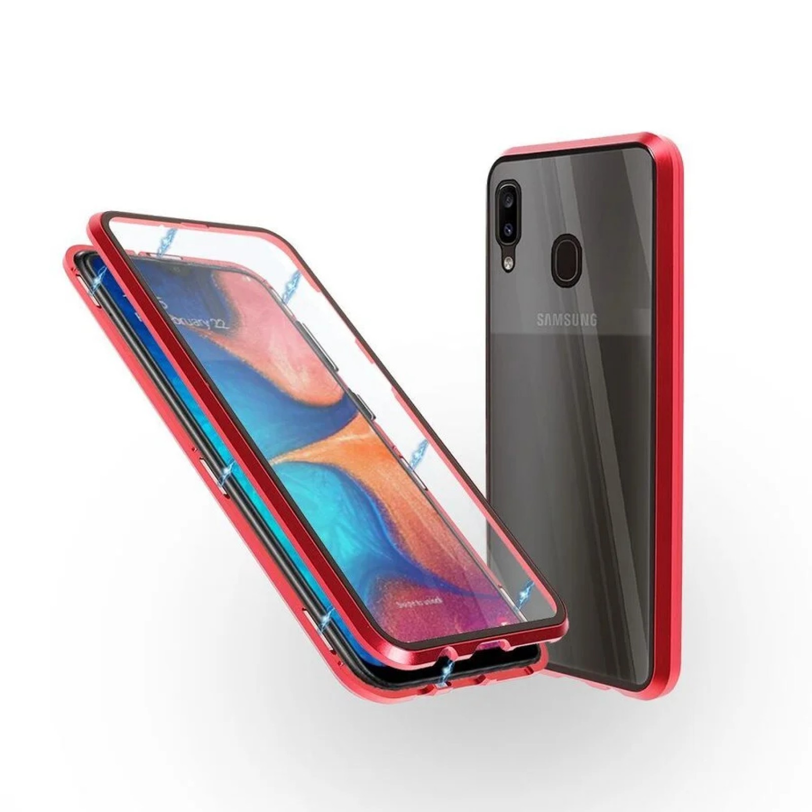 Гръб Teracell Magneto за Samsung Galaxy A20 Червен