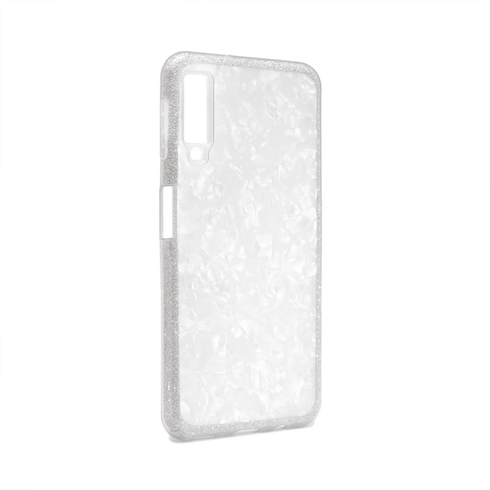 Гръб Teracell Crystal cut за Samsung Galaxy A7 (2018) Сребърен