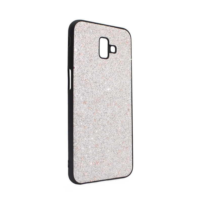 Гръб Teracell  за Samsung Galaxy J6 Plus Сребърен...