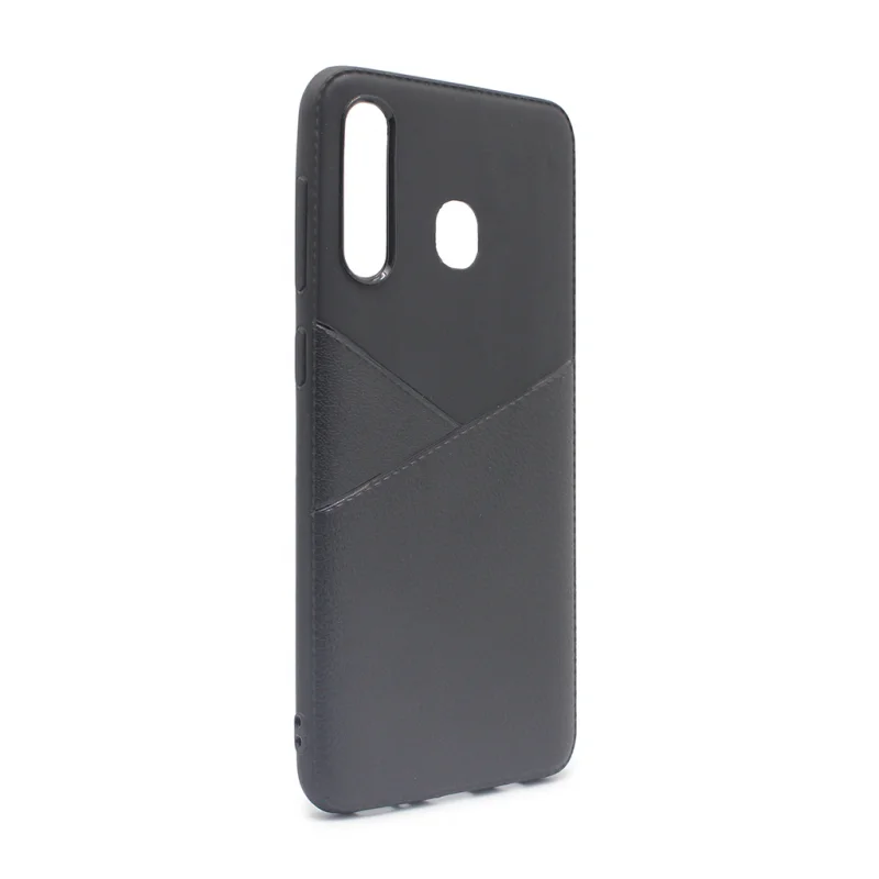 Гръб Teracell Leather за Samsung Galaxy A30 Черен...