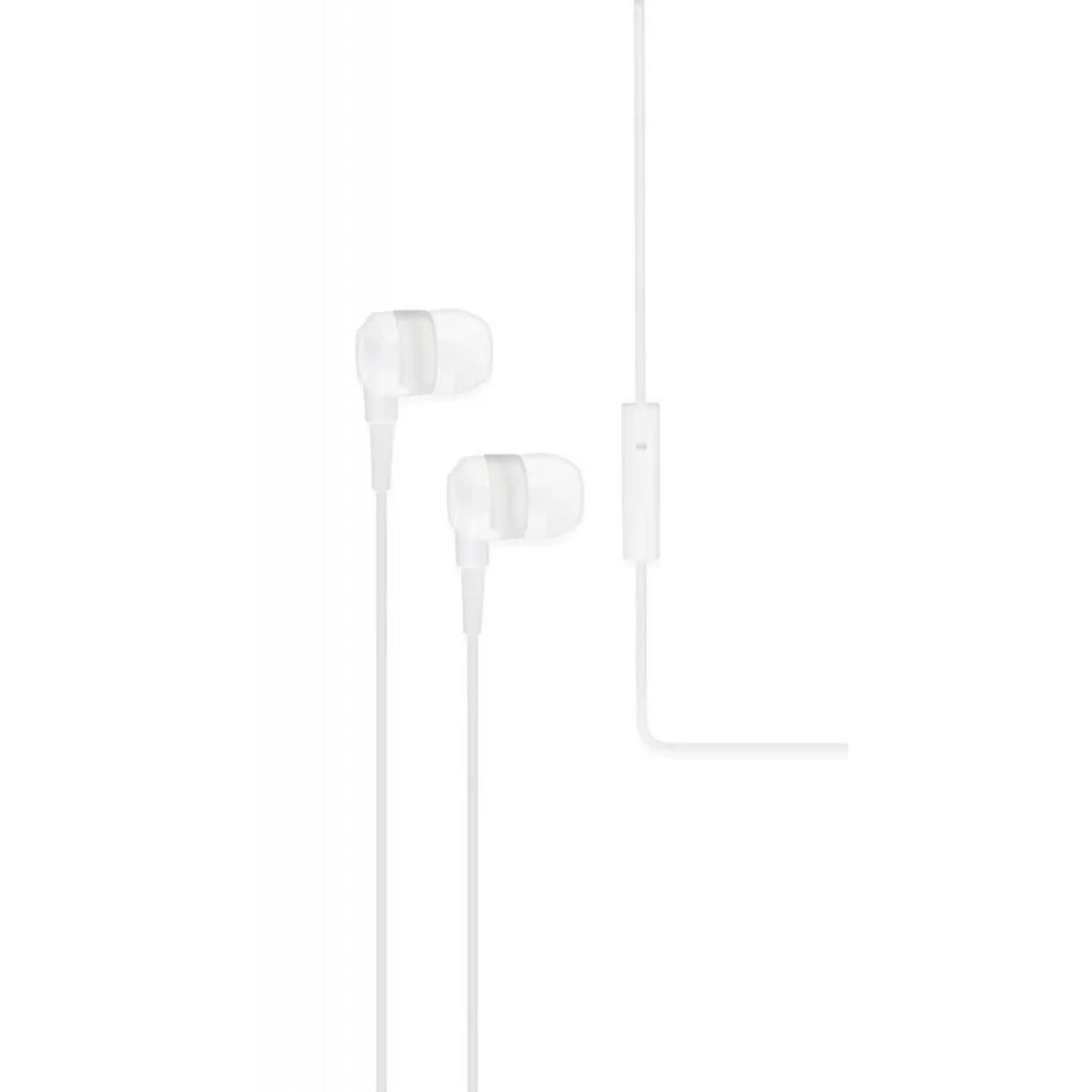 Слушалки J10 In-Ear Headphones Microphone, Бели,113144