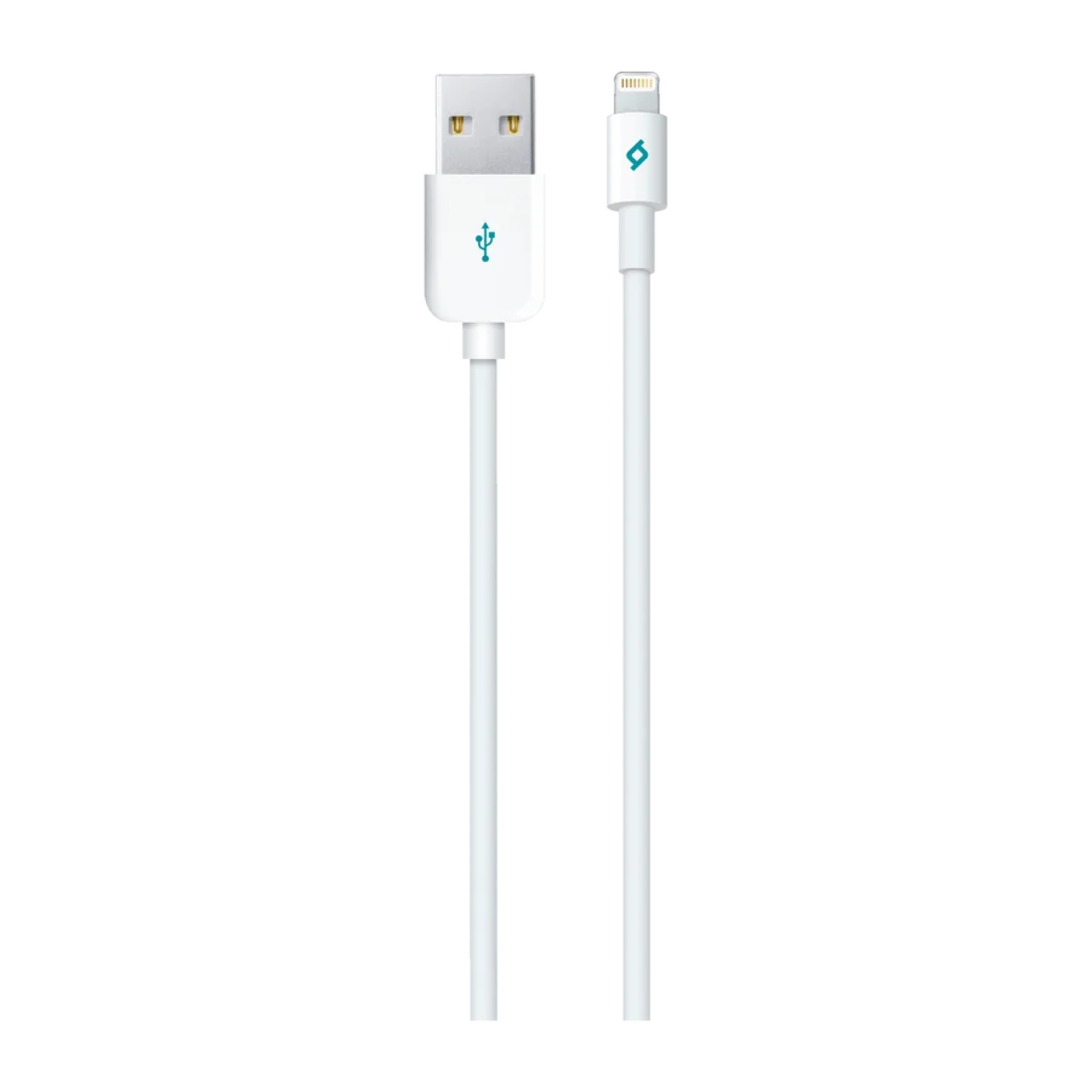 Кабел MFI AlumiCable Lightning Charge/Data Cable -  Бял,113402