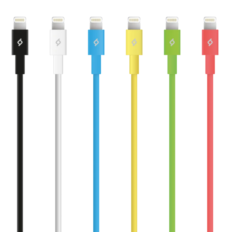 Кабел MFI AlumiCable Lightning Charge/Data Cable -  Бял,113402