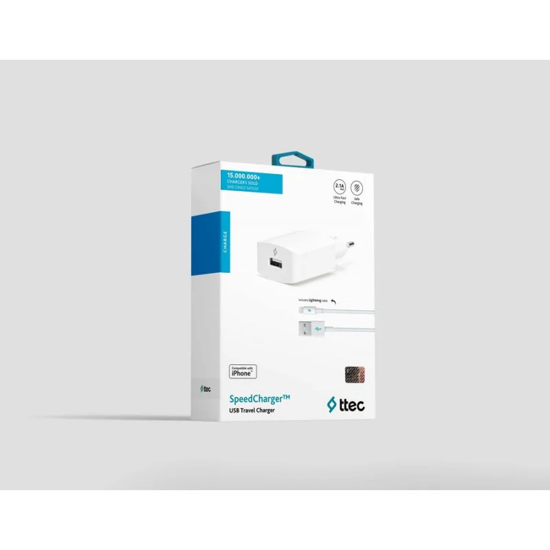 Зарядно 220V SpeedCharger USB Travel Charger, 2,1A...