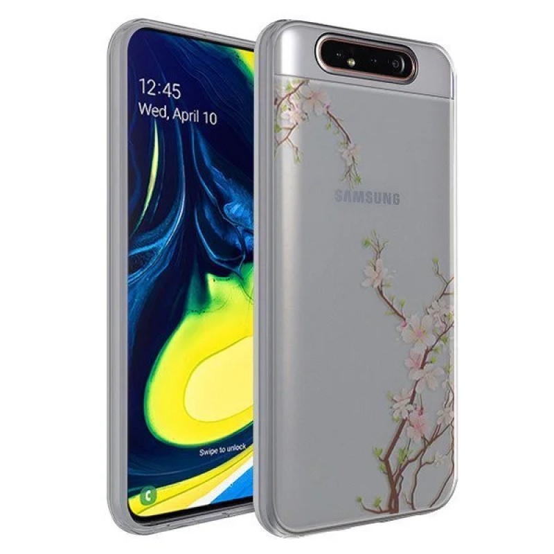 Гръб Teracell  за Samsung Galaxy A80 Бял