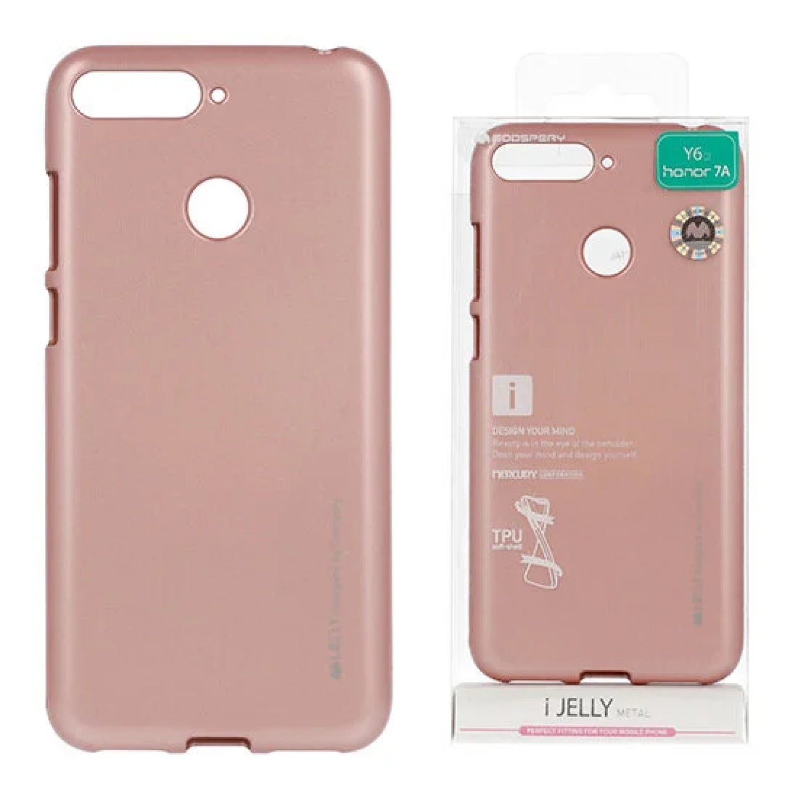Гръб Mercury  за Huawei/ Honor Y9 (2018) Розов