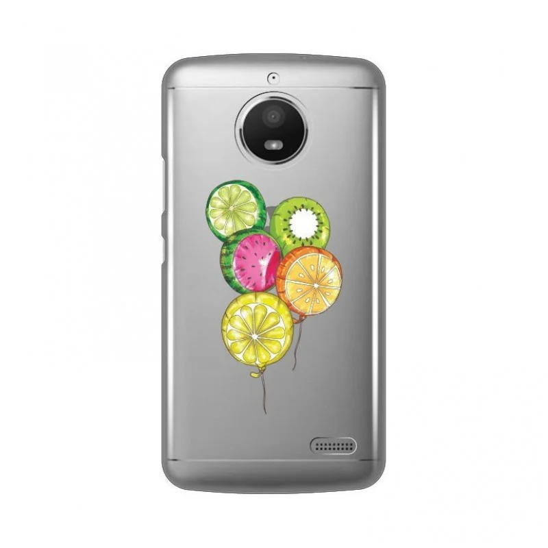 Гръб Teracell Print Skin за Motorola Moto E4 Бял...