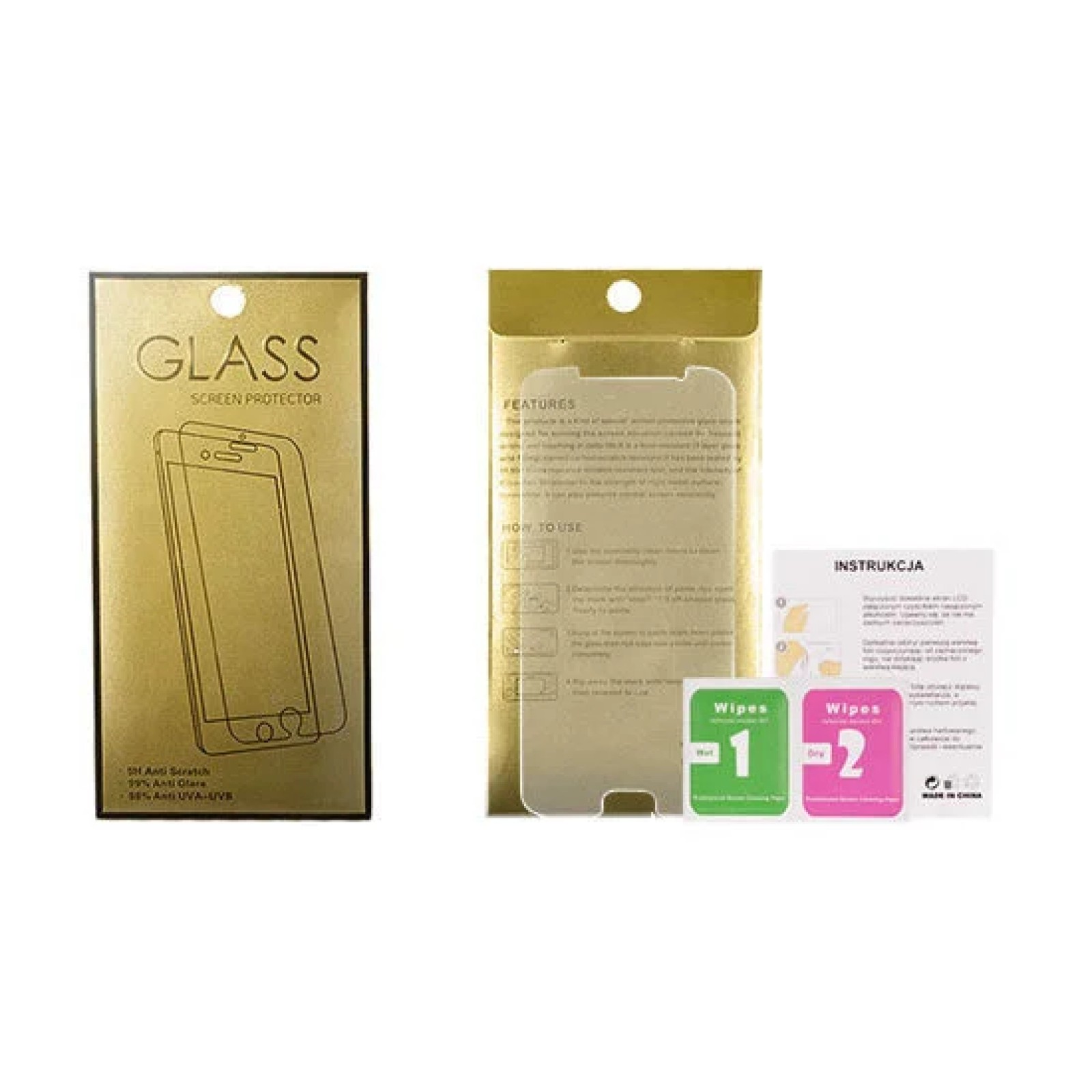 Стъклен протектор Glass Gold  - IPHONE 5