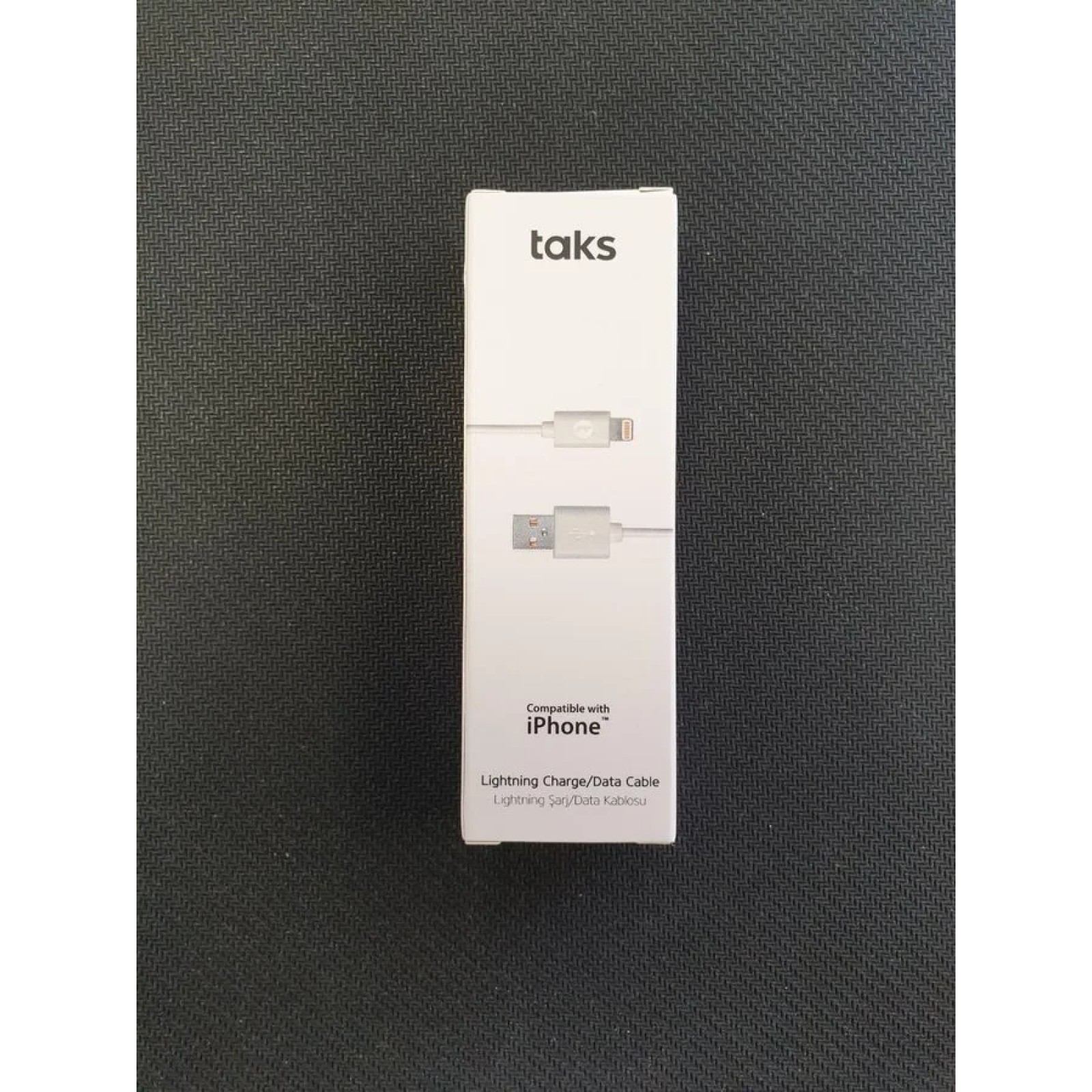 Кабел Mojue Lightning Charge cable -  Бял